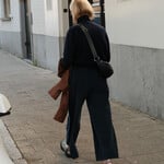 Corduroy trouser blue