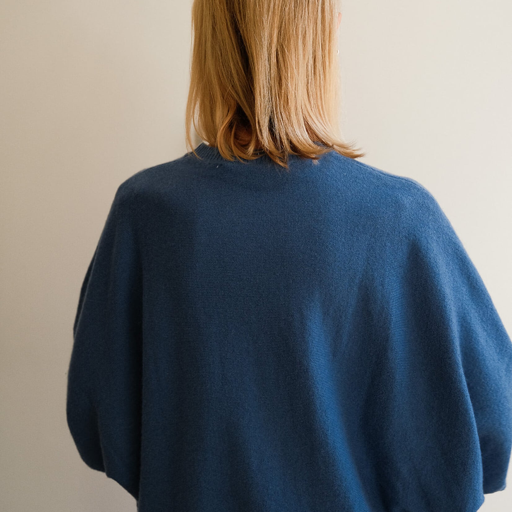 Absolut cashmere Bettina short sleeves jeans blue