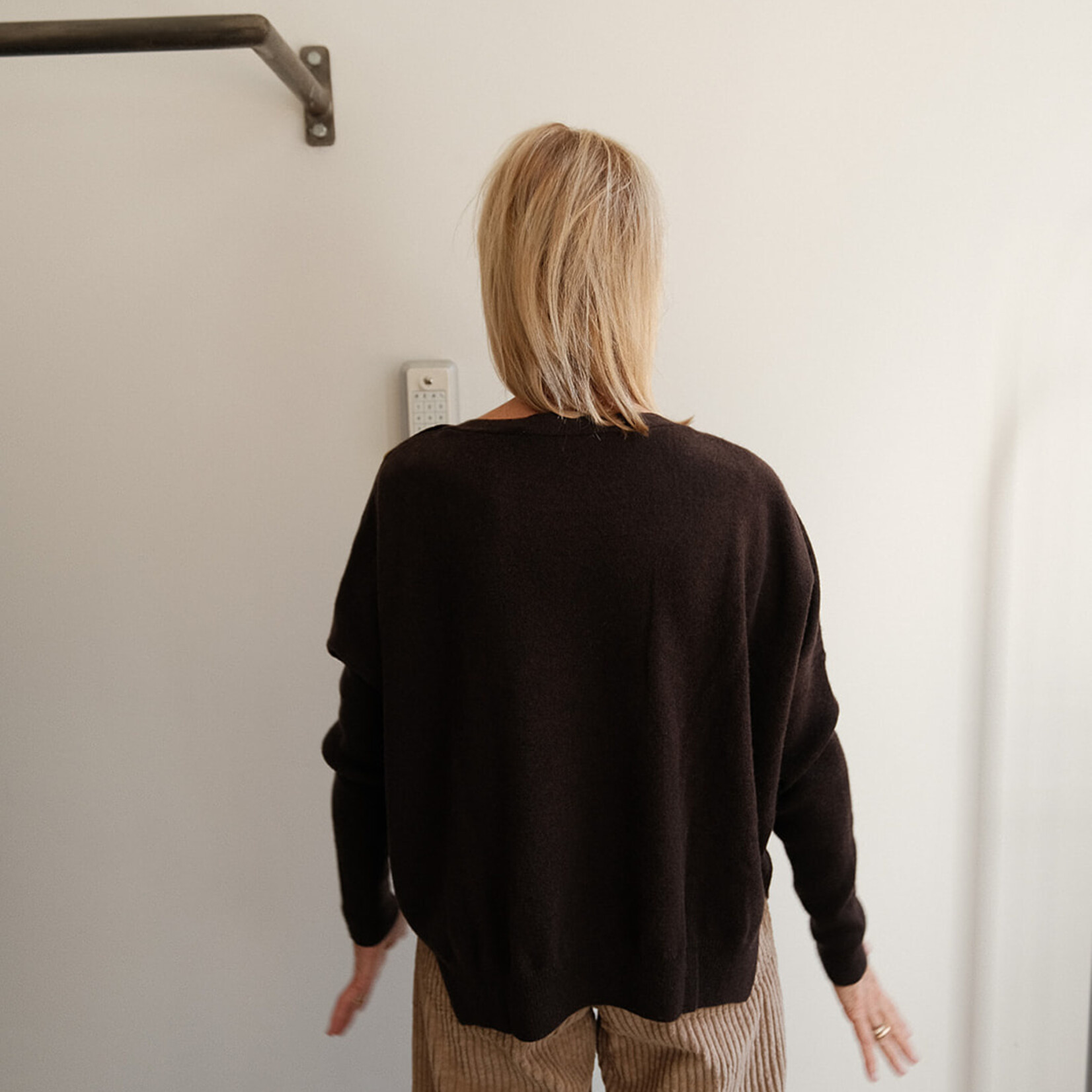 Absolut cashmere Oversized sweater chocolat