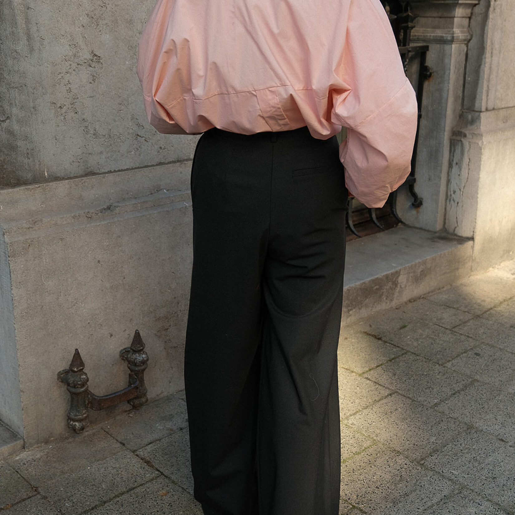 Ottod'Ame Pleated palazzo trousers