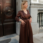 Ottod'Ame Belted midi dress