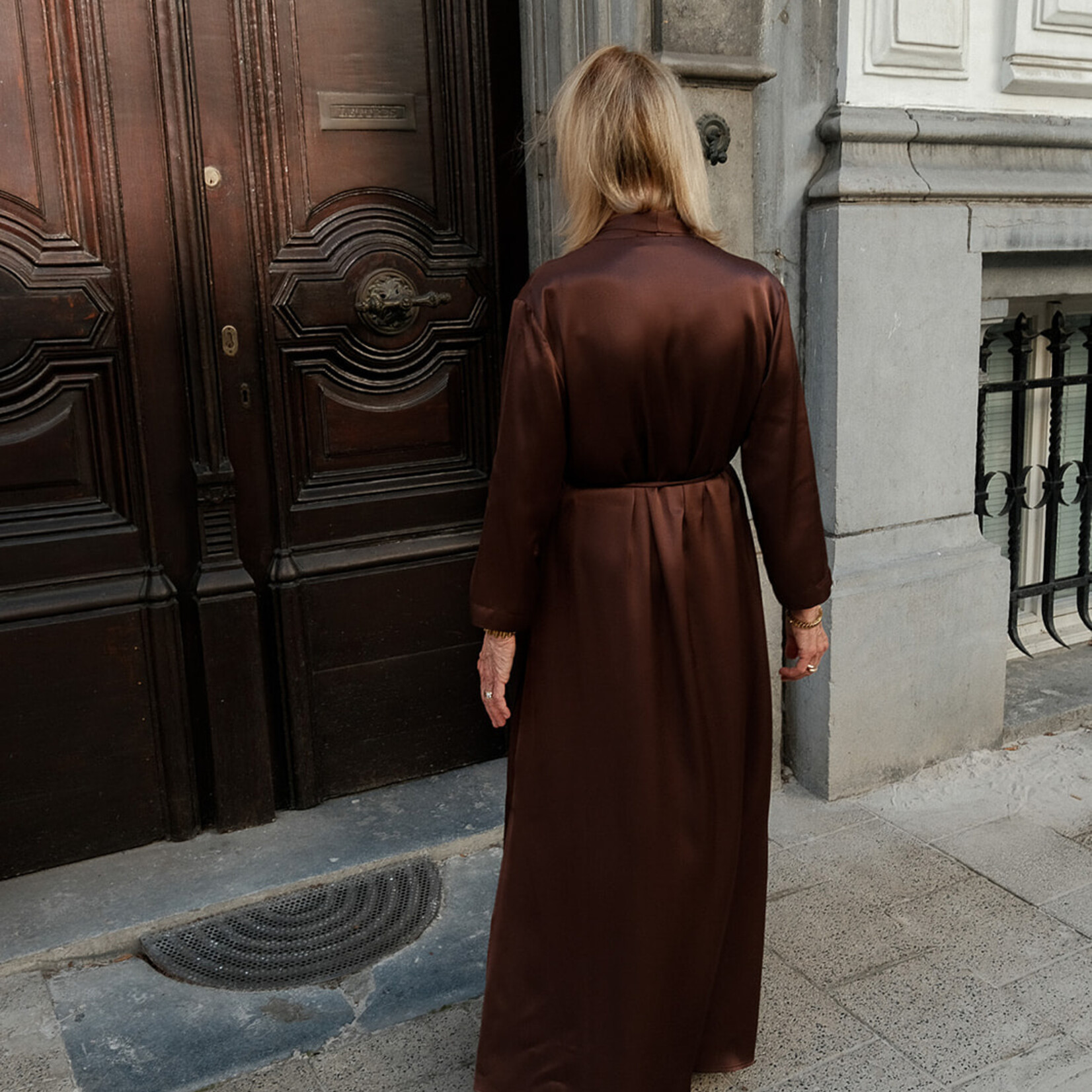 Ottod'Ame Belted midi dress