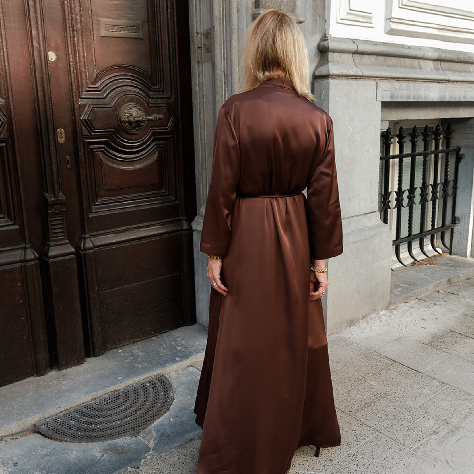 Ottod'Ame Belted midi dress