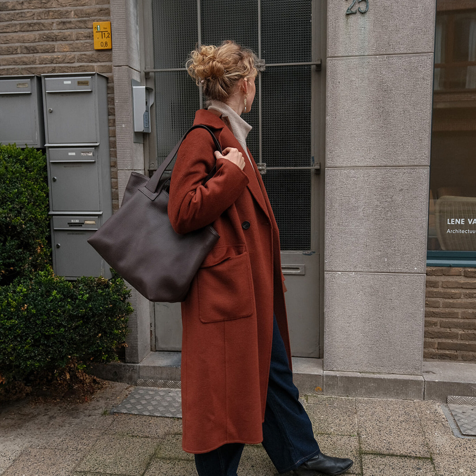 Ottod'Ame Long double-breasted coat