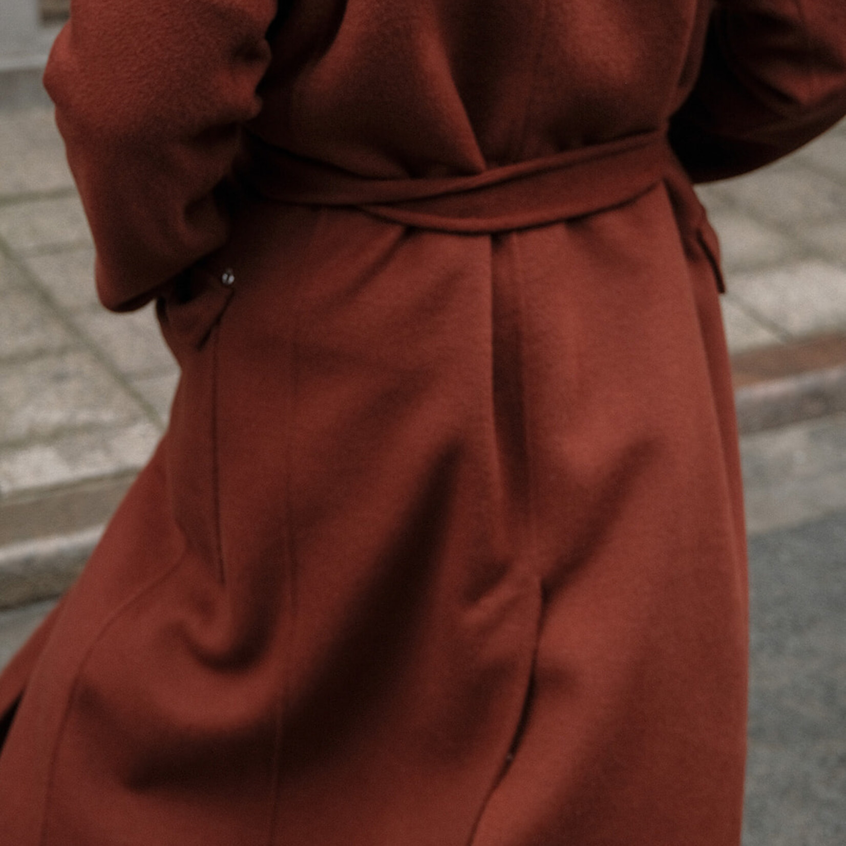 Ottod'Ame Long double-breasted coat