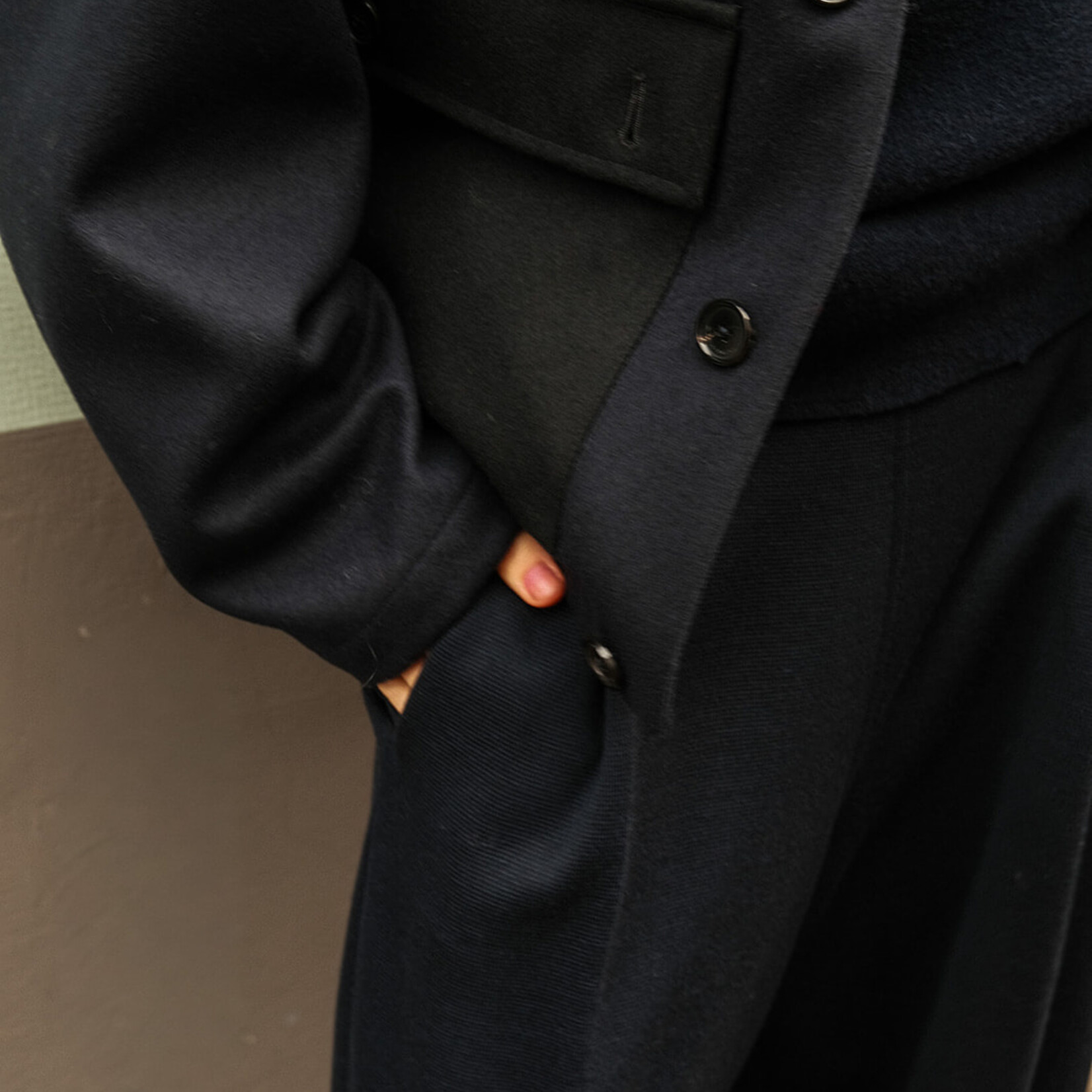 Tela Pantalon Jogger darkblue