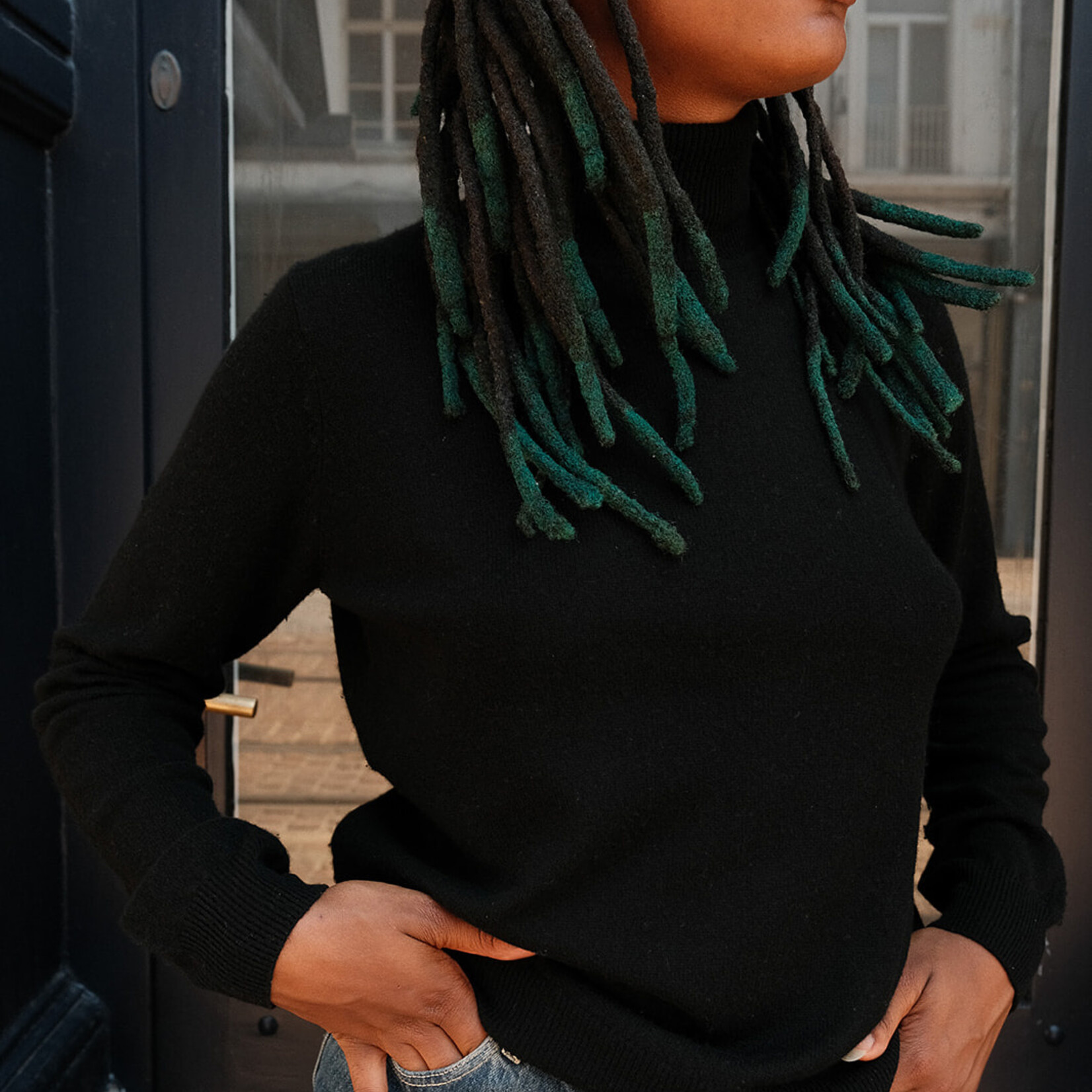 Absolut cashmere Themys turtleneck sweater black