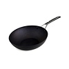Vista 4 wok - wokpan 28cm – Bakpan – Inductie pan – Keramische pan – Zwart nu tijdelijk met GRATIS glasdeksel !
