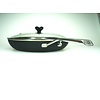 Vista 2 Koekenpan 28cm – Bakpan – Koekenpan inductie – Keramische pan – Zwart  - nu tijdelijk met GRATIS glasdeksel !