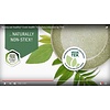 Natura 100% Recycled - Koekenpan Ø 20 cm - met groene plantaardige VEGAN anti-kleefcoating - PFOS - PFOA vrij - ook geschikt voor inductie