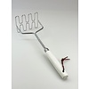 Aardappelstamper - 33 cm - Stamppot stamper - Wit