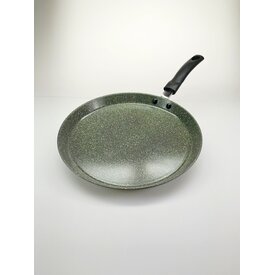 TVS TVS Crepe pan - pannenkoeken pan Ø 25 cm - PFAS -vrij - met groene plantaardige PFAS-vrije Keramische anti-kleefcoating  - geheel gemaakt van gerecyclede materialen