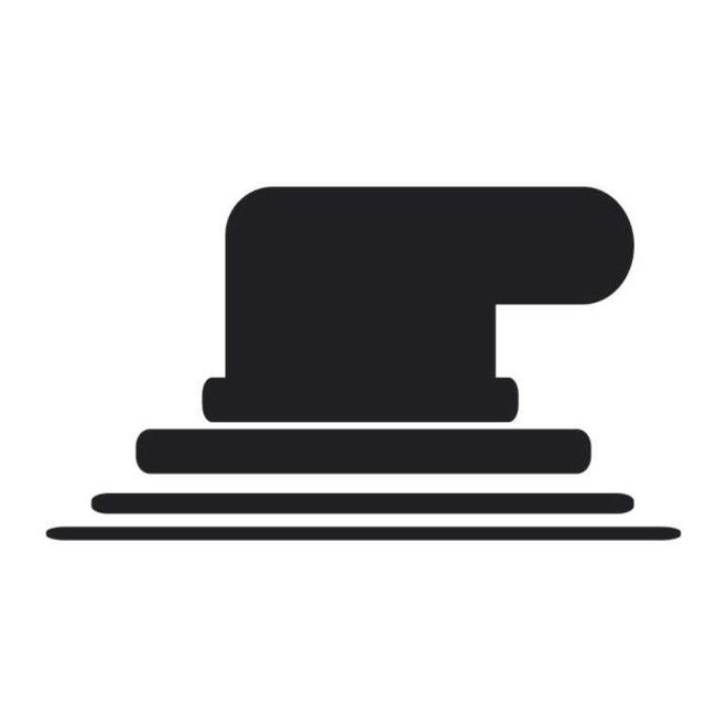 Voor roterende schuurmachines