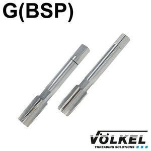 Völkel Handtappenset 2dlg, DIN 5157, HSS-G, G 1/8 x 28