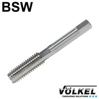 Handtap eindsnijder, ≈ DIN 352, HSS-G, linkse draad BSW 7/8 x 9