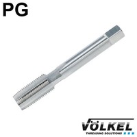 Korte machinetapDIN 40432, HSS-G, vorm D, PG 7 x 20