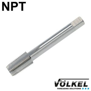 Korte machinetap, HSS-G, vorm C, NPT 3/8 x 18