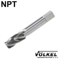 Korte machinetap, HSS-G, vorm C / 35° RSP, NPT 2'' x 11.5