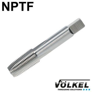 Korte machinetap, HSS-E, vorm B met schilaansnijding, NPTF 1/8 x 27