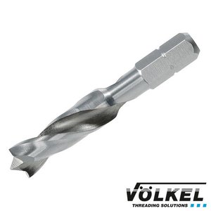 Völkel Hout-spiraalboor-bit, HSS-G, 3mm