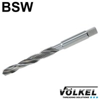 Combi-machinetap, HSS-E, BSW 3/16 x 24