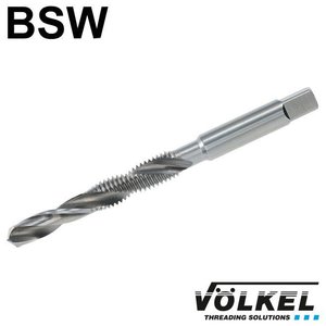 Combi-machinetap, HSS-E, BSW 3/16 x 24