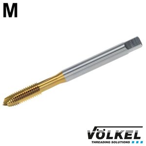 Völkel Machinetap, DIN 371, HSS-E TiN, vorm B met schilaansnijding, M 4 x 0.7