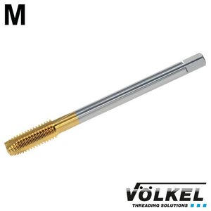 Völkel Machinetap, DIN 376, HSS-E TiN, vorm B met schilaansnijding, M 12 x 1.75