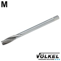 Machinetap, DIN 376, HSS-E, vorm C / 15° RSP met rechtsspiraal, M 4 x 0.7