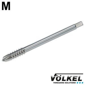 Völkel Machinetap, DIN 376, HSS-E, vorm B-AZ met schilaansnijding en uiteengezette tanden, M 4 x 0.7