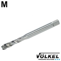 Machinetap, DIN 371, HSS-E, vorm C / 35° RSP met rechtsspiraal, overmaat (+0.1mm), M 5 x 0.8