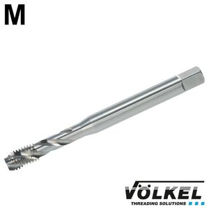 Völkel Machinetap, DIN 371, HSS-E, vorm C / 35° RSP met rechtsspiraal, fijnpassing (4H), M 3 x 0.5