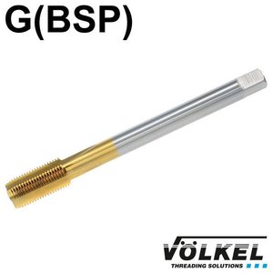 Machinetap, DIN 5156, HSS-E TiN, vorm C, G 1'' x 11