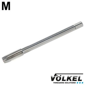 Völkel Machinetap, DIN 376, HSS-E, vorm B met schilaansnijding, linkse draad M 4 x 0.7