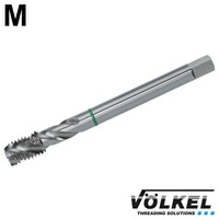 Machinetap GROENRING, DIN 376, HSS-E, vorm C / 39° RSP met rechtsspiraal, M 18 x 2,5
