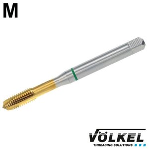 Völkel Machinetap GROENRING PM, DIN 371, HSS-E PM TiN, vorm B met schilaansnijding, M  6 x 1.0