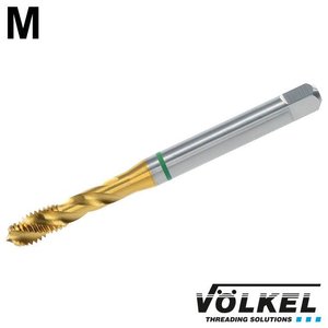 Völkel Machinetap GROENRING PM, DIN 371, HSS-E PM TiN, vorm C / 39° RSP met rechtsspiraal, M  3 x 0.5