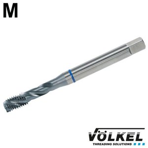 Völkel Machinetap BLAUWRING, DIN 371, HSS-E TiCN, vorm C / 39° RSP met rechtsspiraal, M 4 x 0.7