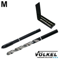 TwinBox WITRING machinetap + spiraalboor, DIN 376, HSS-E VAP, vorm B met schilaansnijding, M 12 x 1.75