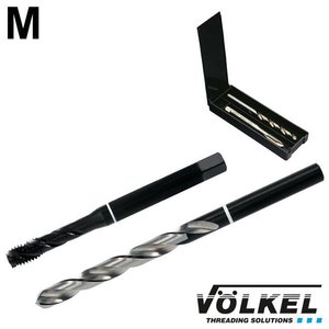 TwinBox WITRING machinetap + spiraalboor, DIN 371, HSS-E VAP, vorm C / 35° RSP met rechtsspiraal, M 10 x 1.5