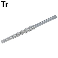 Machinemoertap met tapgeleiding, HSS-G, linkse draad Tr 18 x 4