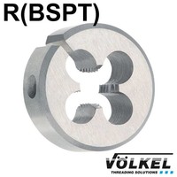 Snijplaat, HSS, vorm A open, PT 1/8 x 28