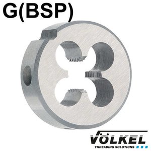 Völkel Snijplaat, DIN 5158 (DIN EN 24231), HSS, linkse draad G 2'' x 11