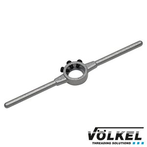 Snijplaathouder zinkspuitwerk, met 3 schroeven, Ø1'' x H3/8''