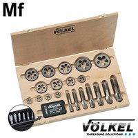 Tap- en snijplatenset HexTap metrisch fijn 26dlg, Mf 4 - 20