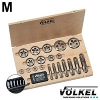 Tap- en snijmoerenset HexTap metrisch 26dlg, M 3 - 24