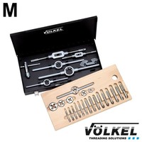 Handtappen- en snijplatenset metrisch 62dlg, M 5 - 30