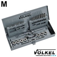 Handtappen- en snijplatenset metrisch 31dlg, M 3 - 12