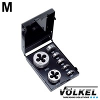 Snijplatenset metrisch 7dlg, DIN 223, HSS-E, M 3 - 12