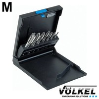 Machinetappenset metrisch 7dlg, WITRING, DIN 371/376, vorm B, HSS-E, M 3 - 12